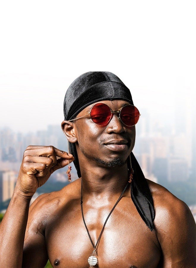 عبوة واحدة من أغطية الرأس الحريرية للرجال والنساء، أغطية رأس فاخرة من الساتان الممتاز - Image 2